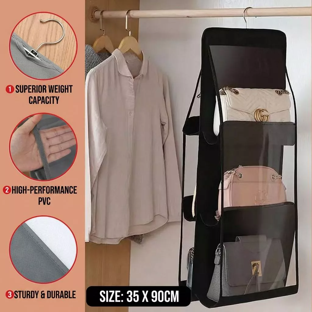 Sac de rangement suspendu à la porte arrière