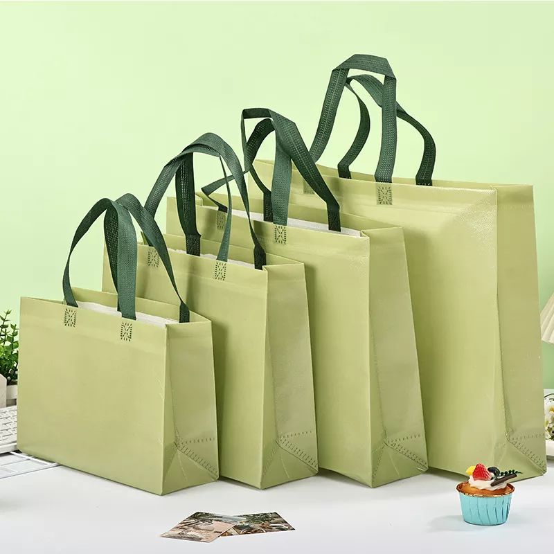 Sac promotionnel non tissé laminé brillant