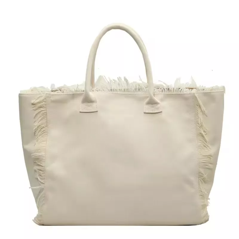 Sac fourre-tout en toile avec logo personnalisé de grande capacité