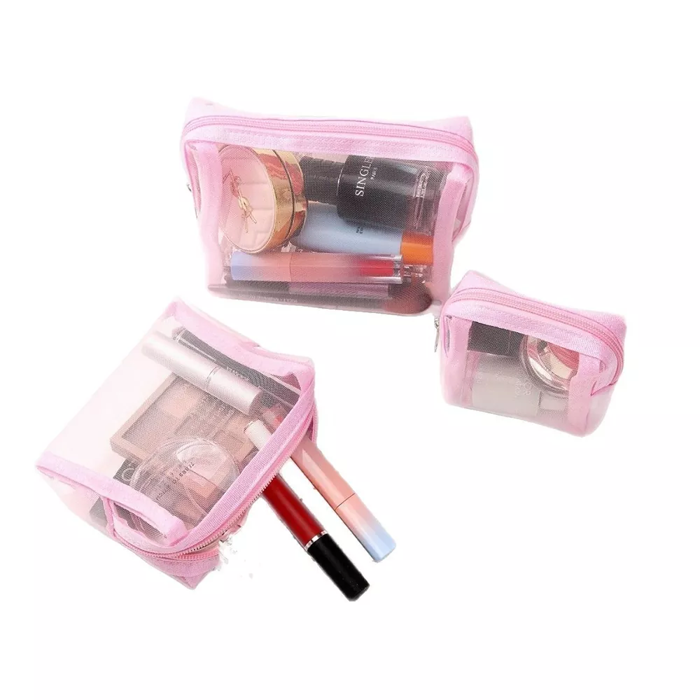 Trousse de maquillage en nylon de voyage portable