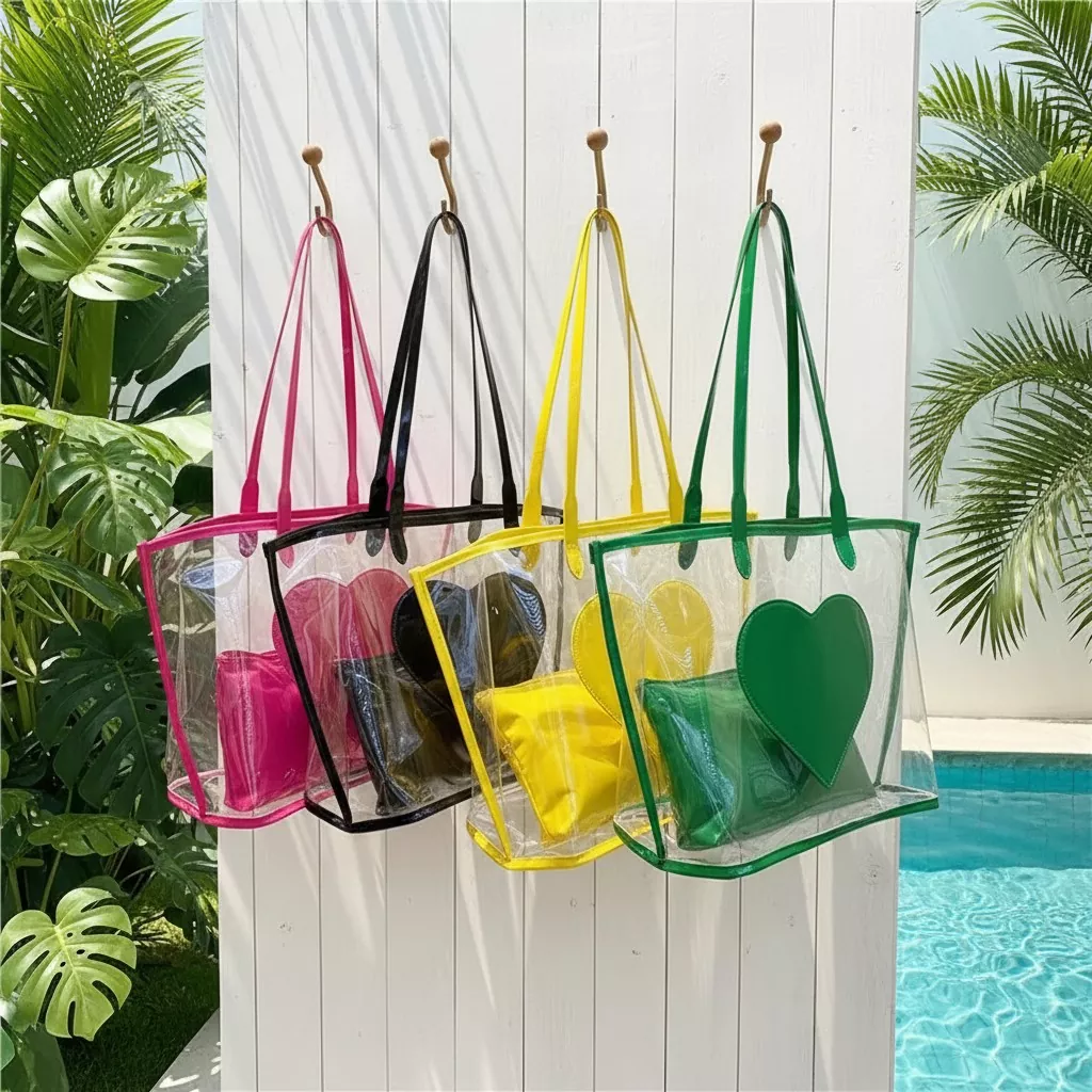 Sac à bandoulière en PVC pour femmes à la mode