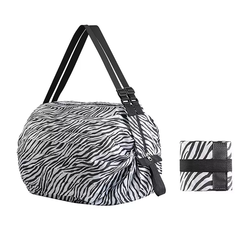 Sac à provisions en nylon réutilisable lavable